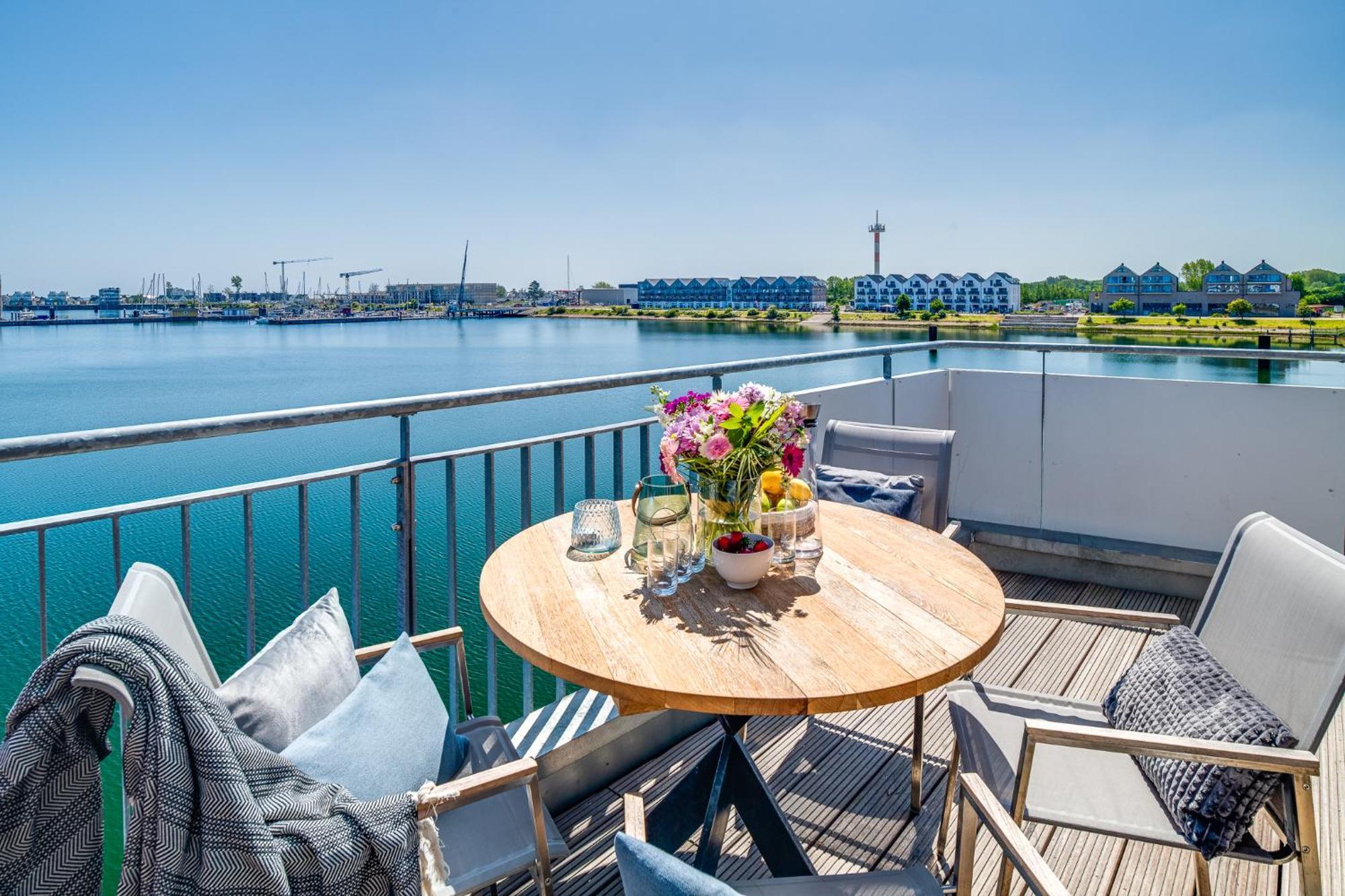Sea Apartment Mojo- Meerblick, Infrarotauna, Terrasse Olpenitz Extérieur photo