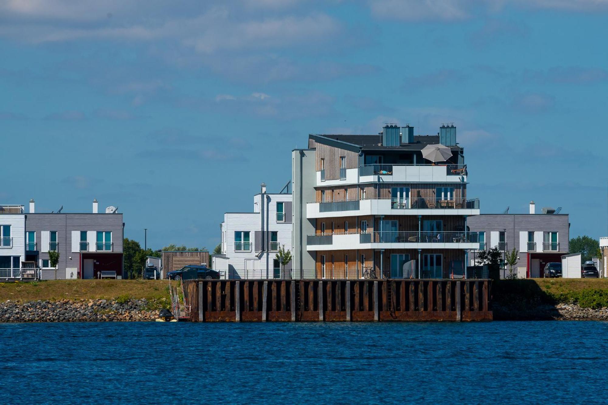 Sea Apartment Mojo- Meerblick, Infrarotauna, Terrasse Olpenitz Extérieur photo