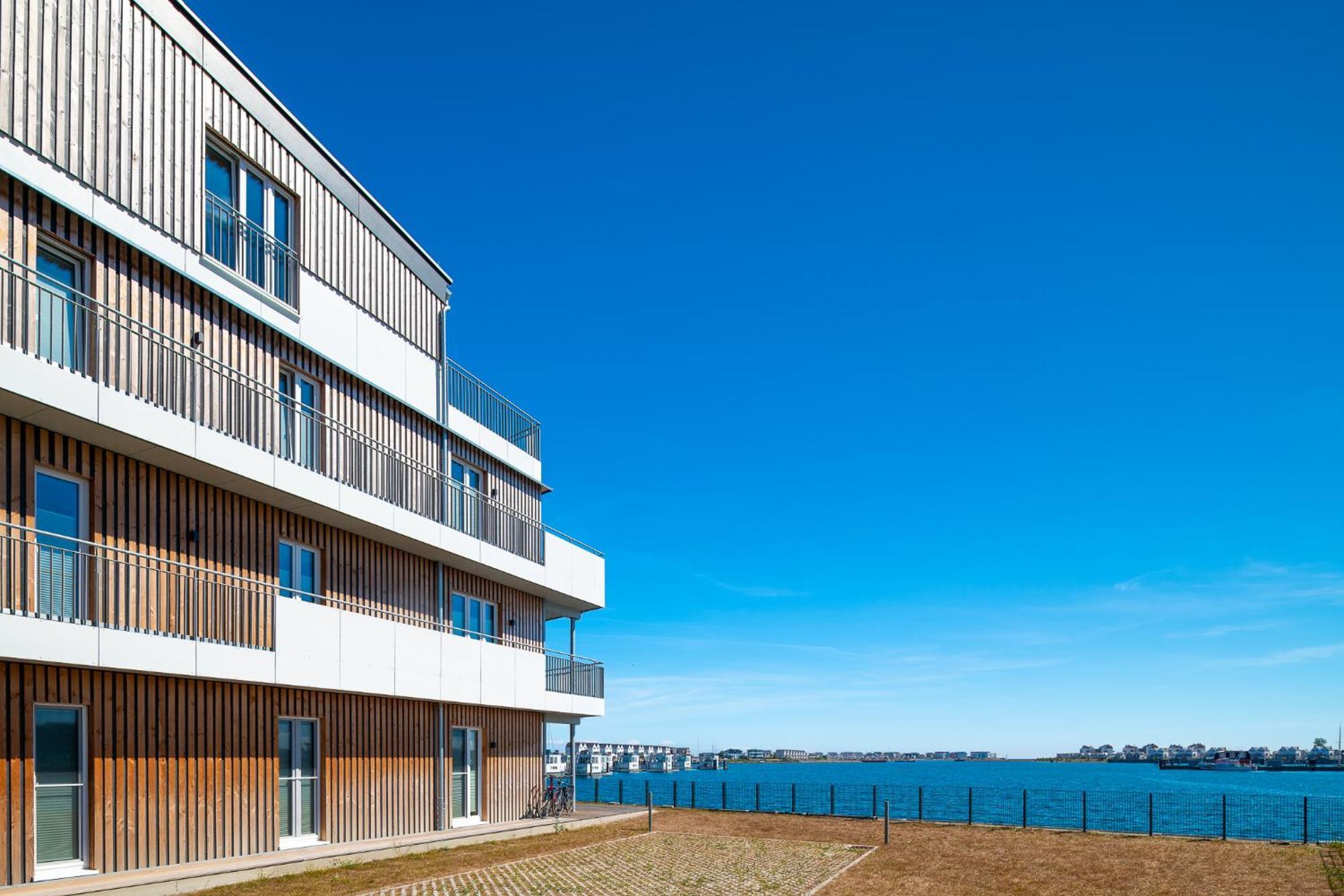 Sea Apartment Mojo- Meerblick, Infrarotauna, Terrasse Olpenitz Extérieur photo